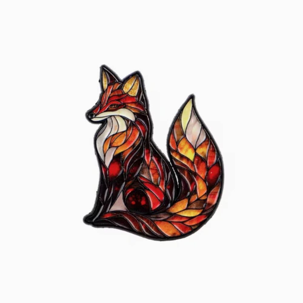 ๐50% OFF/3+...Colorful Fox Pin - Picture 4 of 6